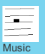 button showing musical staff with a whole rest