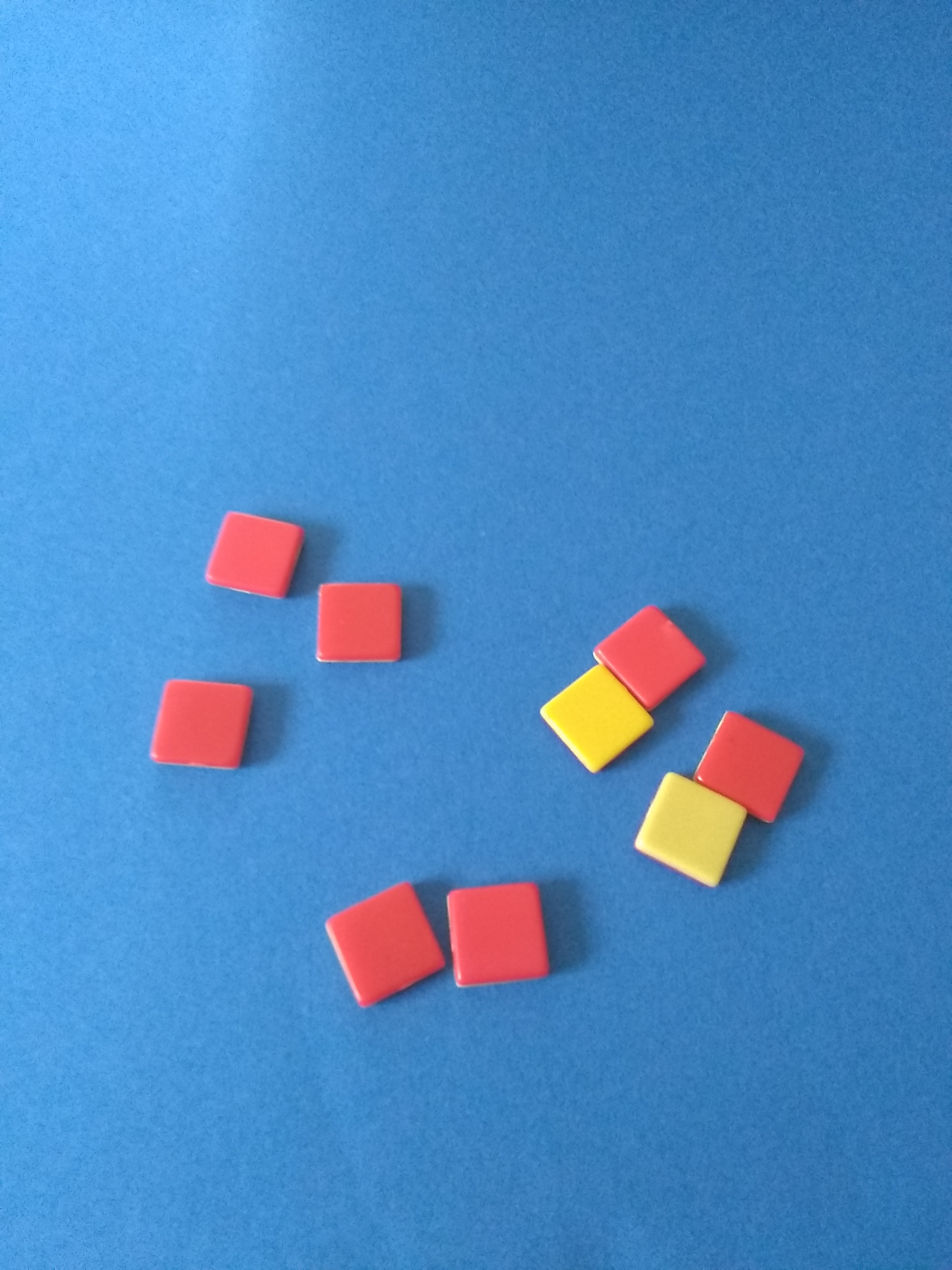 positive and negative counters to count (-) (-) (-) (-) (-) (+) (-) (+) (-)