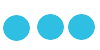 three small blue circles